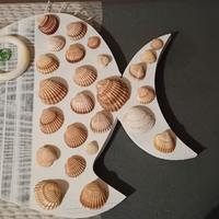 decorazione pesce con conchiglie