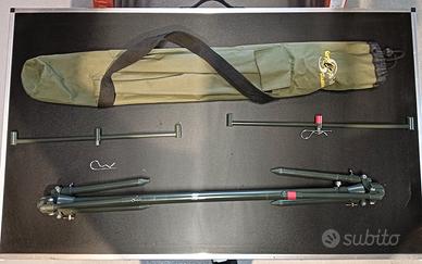 Rod Pod Carpfishing supporto canne pesca 