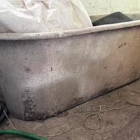 Vasca da bagno anni 50 in graniglia