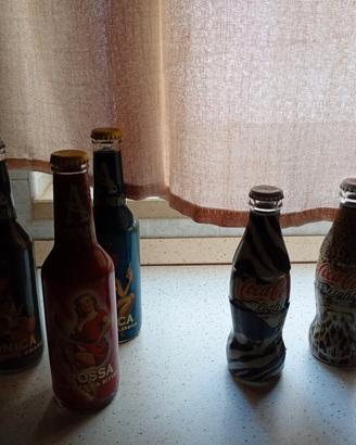 bottiglie coca e tonica