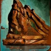 quadro ad olio Filibeck Gilberto 