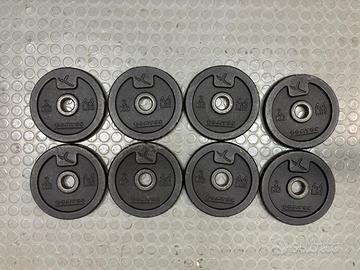 Dischi in ghisa palestra 2kg 28mm