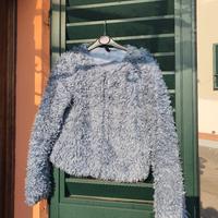 giacca pelliccia taglia S H &M