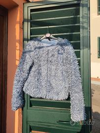 giacca pelliccia taglia S H &M