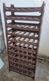 scaffali per bottiglie