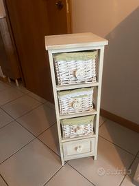 Cassettiera Shabby Chic