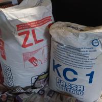 ZL 25 + KC 1 Intonaco Lotto 4 SACCHI - tot. 100KG
