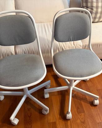 Sedie da scrivania per bambini/ragazzi €25 cad.