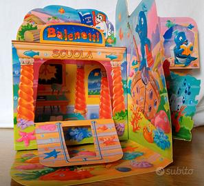 SCUOLA DEI BALENOTTI SCATOLA DIORAMA KINDER