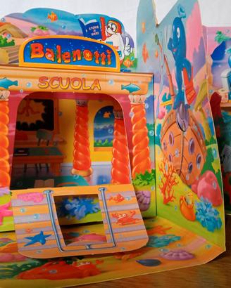 SCUOLA DEI BALENOTTI SCATOLA DIORAMA KINDER
