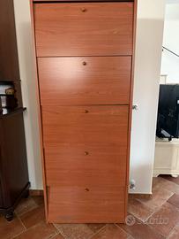 Scarpiera da parete