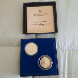 Monete 1990 mondiali di calcio 