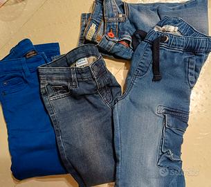 Pantaloni lunghi bambino 5/6 anni