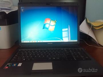 Notebook Toshiba Satellite L350D-12G (PSLE8E) 17”