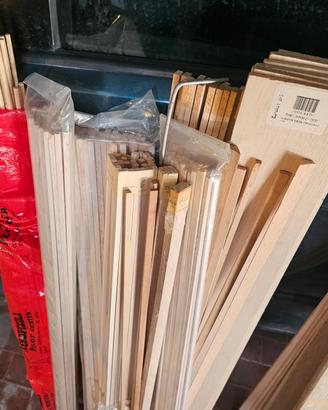 balsa, faggio e betulla e acciaio per modellismo 