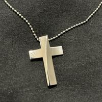 Collana croce acciaio Brosway