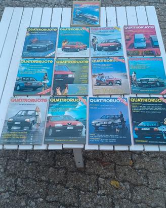 Annata Quattroruote 1987 completa con supplemento