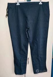 Pantalone gamba dritta blu navy Futura