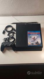 PlayStation 4 da 500GB + DualShock4 e Cavi + Gioco