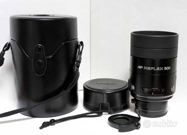 MINOLTA AF REFLEX 500mm F8 PER SONY ALPHA A MOUNT