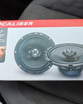 4 casse auto coassiali CALIBER 
