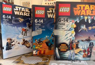 Lotto 3 Calendari Avvento LEGO Star Wars