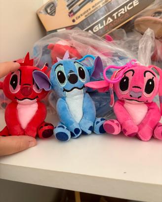 Portachiavi peluche simil Stitch