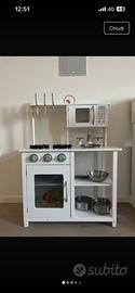 Cucina legno gioco