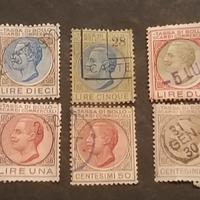 Lotto marche da bollo Regno D'Italia anni 30