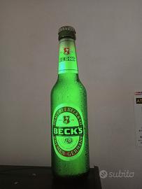 Insegna bottiglia BECK'S