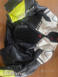 Giacca moto dainese pelle