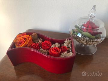 Rose rosse stabilizzate