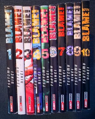 Fumetto manga completa 1-10 Blame! di Nihei (2000)