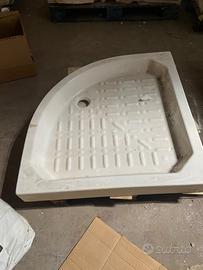 Piatto doccia semicircolare 80x80
