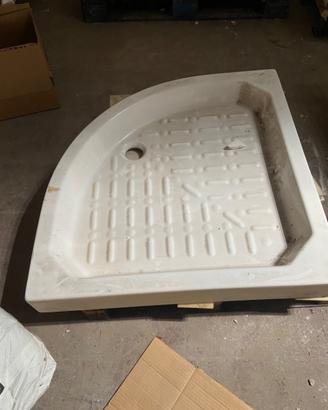 Piatto doccia semicircolare 80x80