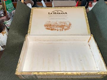 Scatole sigari da collezione vuote