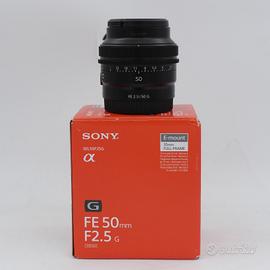 Sony FE 50mm f2.5 G Usato