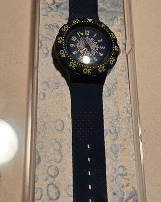 swatch scuba diving to 200m/656ft
