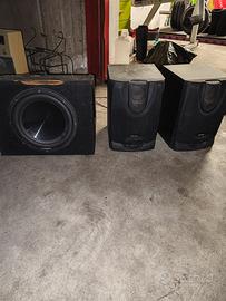 Sistema audio 2.1 - sub + speakers