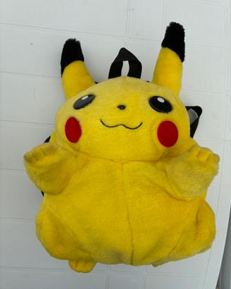 Zaino Peluche Pikachu