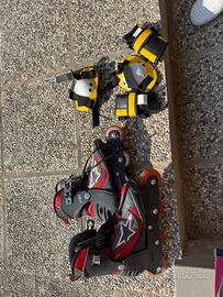 Pattini roller e protezioni
