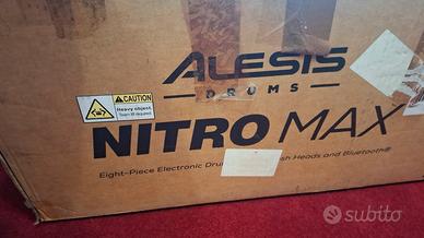 Batteria Elettronica Alesis Nitro Max Kit 8pzz