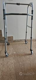 girello carrello anziani con ruote 