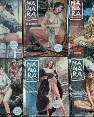 Manara Maestro dell'Eros 24 volumi nuovi sigillati