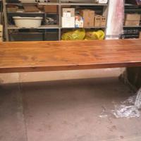 TAVOLO MONUMENTALE IN CASTAGNO MASSICCIO 3,45 mt