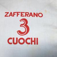 Grembiule storico "Zafferano 3 cuochi"