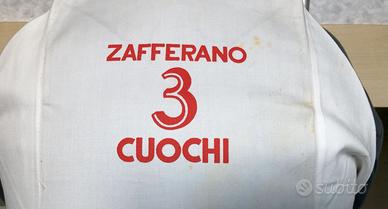 Grembiule storico "Zafferano 3 cuochi"