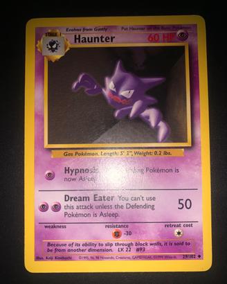 Lotto carte pokemon set base ita