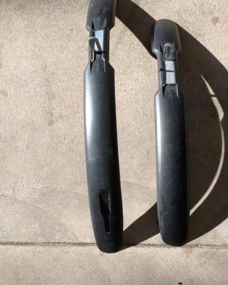 coppia di parafanghi universale per bici 