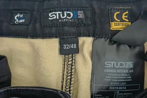 Pantaloni donna da moto con protezioni
